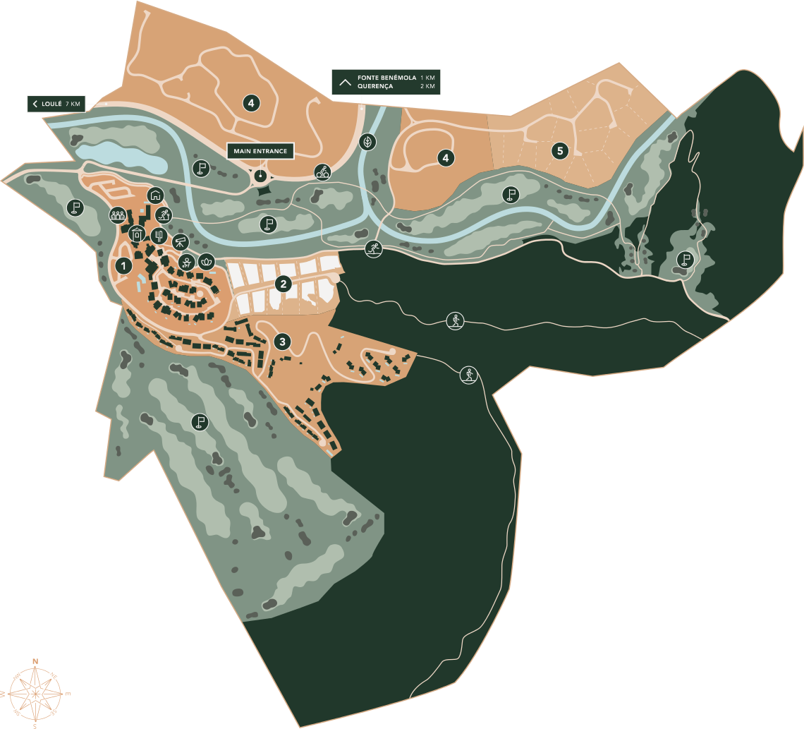 Ombria resort map