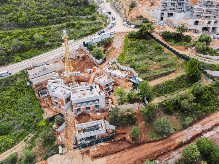 Mise à jour de la construction Alcedo Villas 