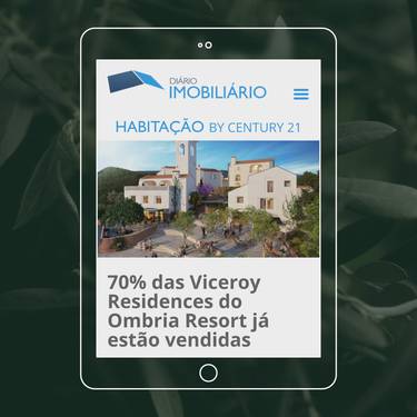 Résidences Viceroy at Ombria Resort: 70% des appartements vendus