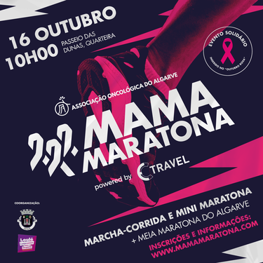 Ombria Resort, sponsor of Algarve Breast Cancer Marathon - MamaMaratona22
