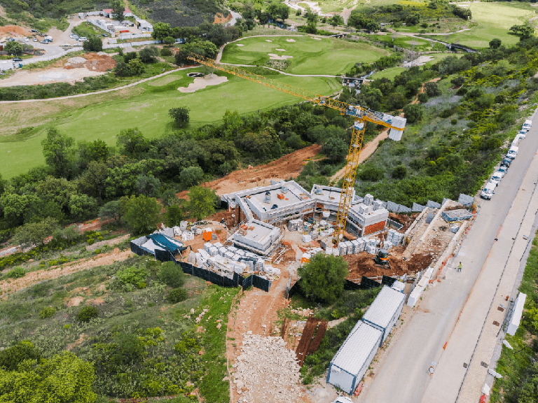Progresso da Construção Alcedo Villas