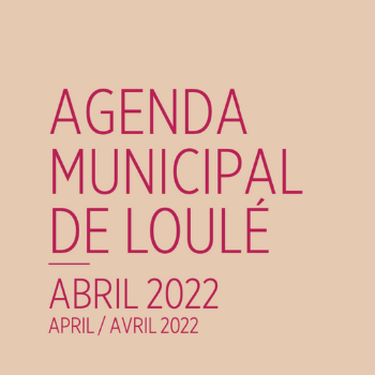 Agenda de la ville de Loulé - Avril 2022