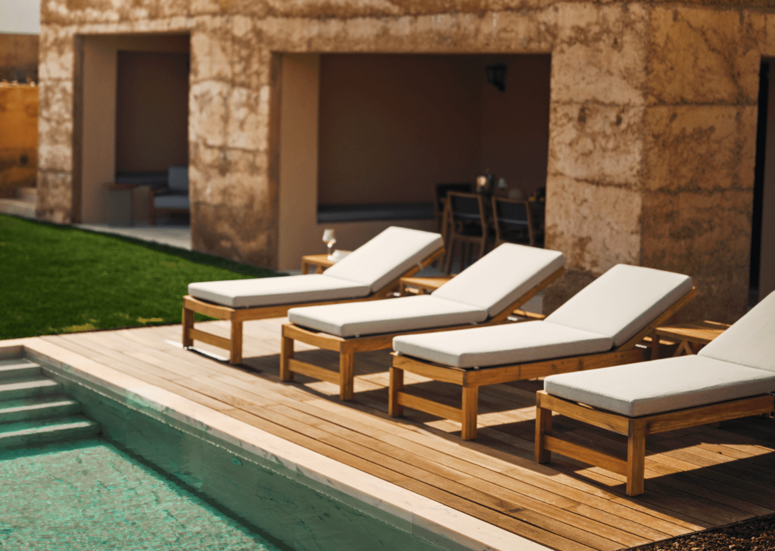 HVAC system heated pool